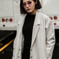 Oversized coat