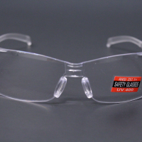 SAFETY GLASSES - ANSI Z87.1+  STS 018CL -  PROTECTION GLASSES - 6 UNITS PACK - Image 2