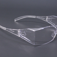 SAFETY GLASSES - ANSI Z87.1+  STS 018CL -  PROTECTION GLASSES - 6 UNITS PACK